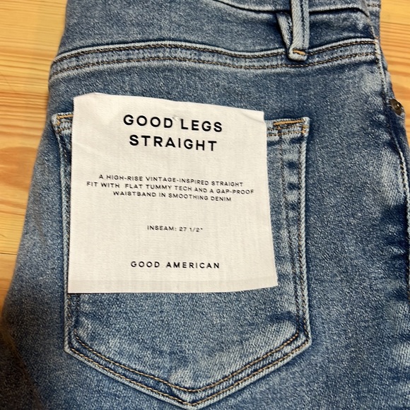 NWT Good American High Rise Vintage Inspired Jeans - Picture 4 of 12